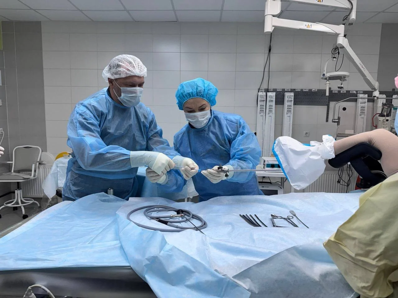 В Гусевской центральной районной больнице впервые была выполнена гистеросальпингография женщине