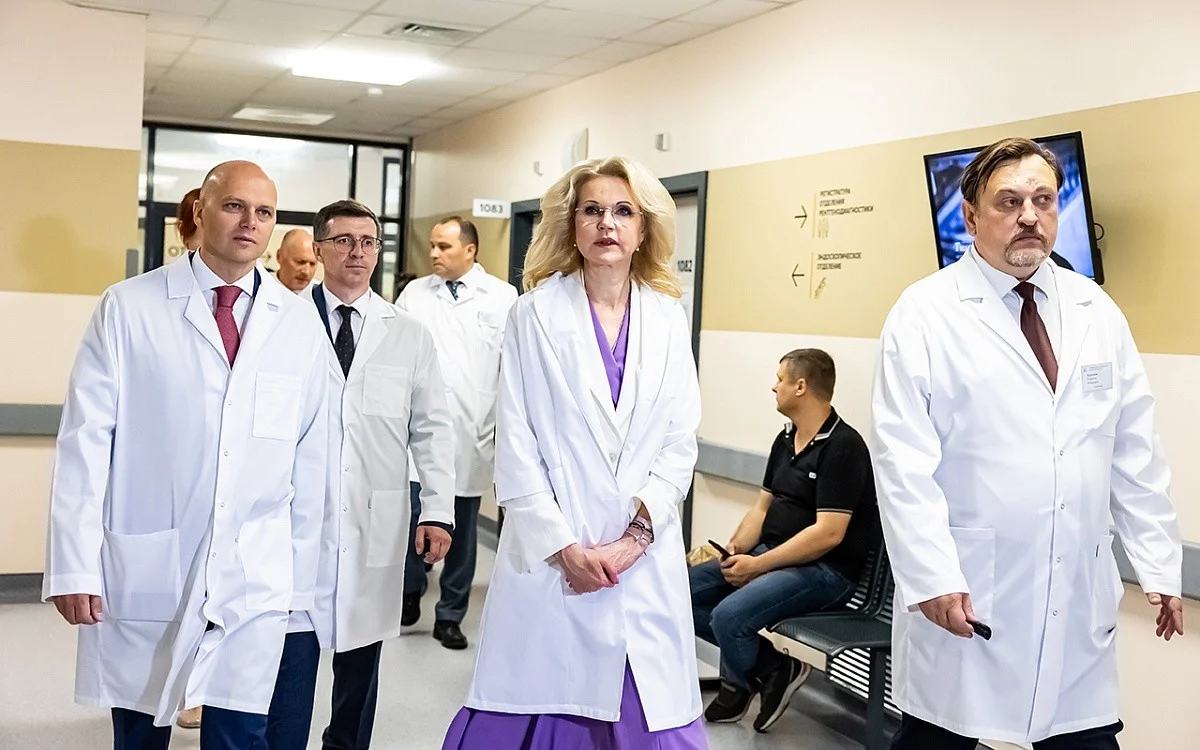 Онкологический центр посетила Татьяна Голикова
