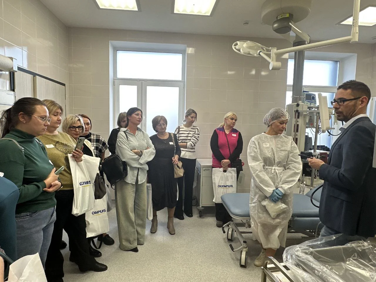 В онкоцентре прошла конференция для медицинских сестер эндоскопических кабинетов и отделений 