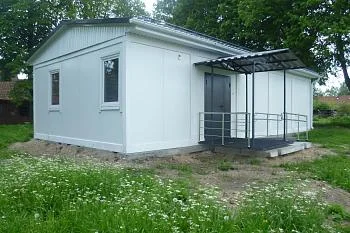 Завершен монтаж фельдшерско-акушерского пункта в Акулово под Неманом Завершен монтаж фельдшерско-акушерского пункта в Акулово под Неманом