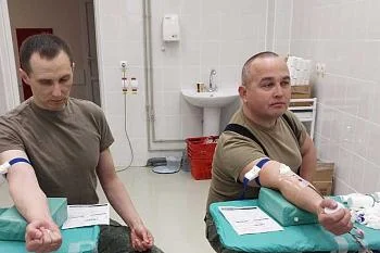 Станция переливания крови провела акцию по заготовке крови, приуроченную к 80-летию Великой Победы