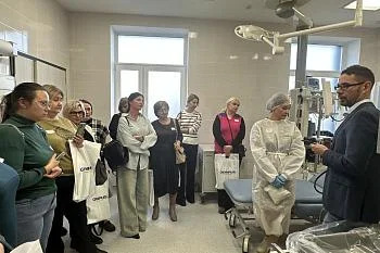 В онкоцентре прошла конференция для медицинских сестер эндоскопических кабинетов и отделений 