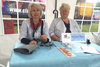 В День города калининградцев и гостей праздника пригласили проверить свое здоровье